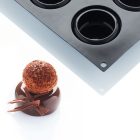 Fekete Szilikon Kör Alakú Sütőforma – Precíz és Lehengerlő