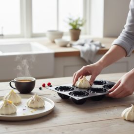 Fekete COCO Szilikon Sütőforma – Praktikus és Stílusos