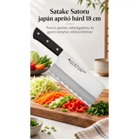Satake Satoru japán aprító bárd 18cm