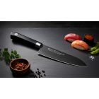 Satake Sword Smith Titan Santoku szakacskés 17 cm-es fekete pengével