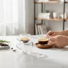 Brazil kávés csésze, 75 ml, üveg
