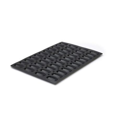 MOUL'FLEX PRO 60x40 cm madeleine szilikon sütőforma 44 adagos de Buyer