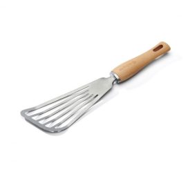   Fordítólapát, perforált, 8-30 cm, bükkfa nyél, de Buyer