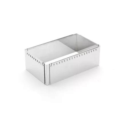 de Buyer állítható sütőkeret téglalap, 21,5–40x21 cm, rozsdamentes acél – GasztroZoli