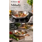 Serpenyő, 24 cm, 1,2 l, Milady, de Buyer, rozsdamentes