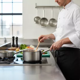   Gyorsforraló-Nyeles lábas készlet, 4 darabos, Prim Appety, de Buyer, rozsdamentes