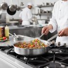 Magas falú serpenyő, 24 cm, Prim Appety, de Buyer, rozsdamentes