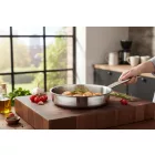 de Buyer Prim Appety Magas Falú Rozsdamentes acél Serpenyő 28 cm