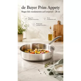 de Buyer serpenyő friss zöldségekkel