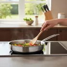 de Buyer Prim Appety Magas Falú Rozsdamentes acél Serpenyő 28 cm