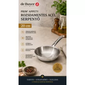 de Buyer Prim'Appety rozsdamentes serpenyő 20 cm