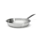 de Buyer Prim Appety 28 cm magas falú rozsdamentes acél serpenyő – indukciós, 5 literes, szatén felület