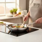 Serpenyő 32 cm, Prim Appety, de Buyer, rozsdamentes