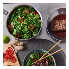 de Buyer Alchimy 3 rétegű Magas Falú Rozsdamentes acél Serpenyő 28 cm, 4,5 l