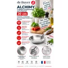 de Buyer Alchimy 3 rétegű rozsdamentes serpenyő – 20 cm, PFAS-mentes