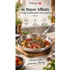 de Buyer Affinity több rétegű rozsdamentes acél Serpenyő 28 cm-es átmérővel