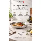 de Buyer Affinity több rétegű rozsdamentes acél Serpenyő 32 cm-es átmérővel
