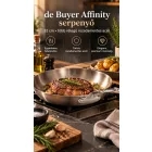 de Buyer Affinity több rétegű rozsdamentes acél Serpenyő 32 cm-es átmérővel