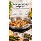 de Buyer Affinity több rétegű rozsdamentes acél Serpenyő 32 cm-es átmérővel