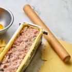 de Buyer Francia Tömör Bükkfa Sodrófa és Tésztanyújtó Henger, 50x5 cm