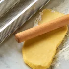 de Buyer Francia Tömör Bükkfa Sodrófa és Tésztanyújtó Henger, 50x5 cm