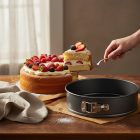 Tortaforma kerek csatos 28 cm, de Buyer, tapadásmentes