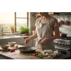 Prémium vas serpenyő 28 cm – de Buyer Carbone Plus, eredeti francia minőség