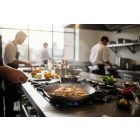 Carbone Plus Vasserpenyő 32 cm-es, füllel a de Buyer-től - Prémium minőség