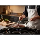 Carbone Plus Vasserpenyő 40 cm-es, füllel a de Buyer-től - Prémium minőség