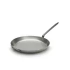 Carbone Plus Vasserpenyő 40 cm-es, füllel a de Buyer-től - Prémium minőség