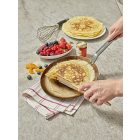 Carbone Plus vas palacsintasütő alacsony peremű kialakítással