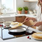 Vas palacsintasütő 30 cm Carbone Plus de Buyer