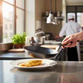  Serpenyő 20 cm kékacél a de Buyer-től