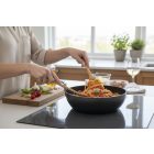 Mély kékacél serpenyő 28 cm a de Buyer-től