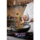 Kékacél Wok 32 cm-es a de Buyer-től
