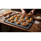 Kékvas GN 2/1 Sütőlemez 65×53 cm – 45° Ferde Perem, Profi Péksütő Tepsi, de Buyer