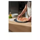 de Buyer kékacél pizzaforma – 28 cm, alacsony peremű sütőlap