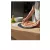 de Buyer kékacél pizzaforma – 28 cm, alacsony peremű sütőlap