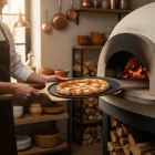 Pizzaforma 32 cm, de Buyer, kékvas