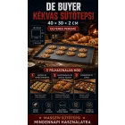 Kékvas Sütőlemez 40×30 cm Péksütéshez – de Buyer Profi Tepsi