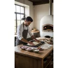 de Buyer Profi Sütőlemez 60×40 cm – Kékvas Péksütő Tepsi, 90° Perem