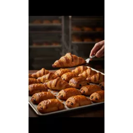 Kékvas Sütőlemez 60×40 cm – Profi Péksütő Tepsi, 45° Ferde Perem, de Buyer