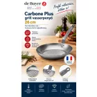 Carbone Plus grill vasserpenyő 26 cm, de Buyer - Prémium minőség