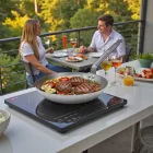 de Buyer Carbone Plus 26 cm-es grill vasserpenyő bordázott sütőfelülettel