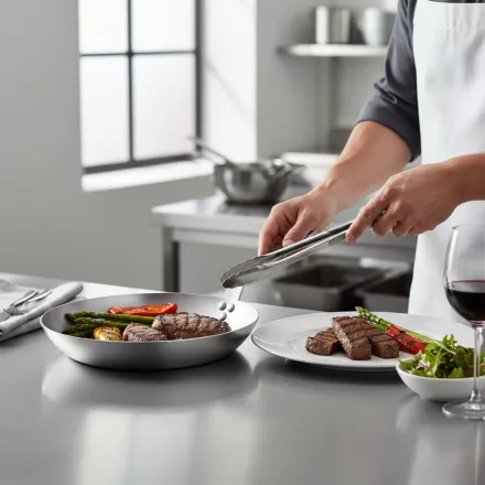 Carbone Plus Vasserpenyő Grillezéshez 30 cm-es a de Buyer-től - Prémium minőség
