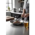 Carbone Plus grill vasserpenyő vasból, mély grillbordákkal