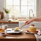 de Buyer Mineral B blini sütő serpenyő 27 cm három sütőfelülettel