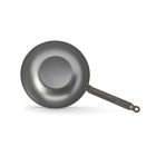 de Buyer Mineral B vas Wok, 24 cm lapos aljú fedő nélkül