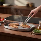 Vasserpenyő, téglalap, grill, 38 cm, Mineral B, de Buyer - Kiváló választás