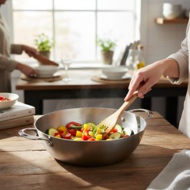 Mineral B 24 cm-es Vasserpenyő, mély, két füles, de Buyer - Kiváló választás